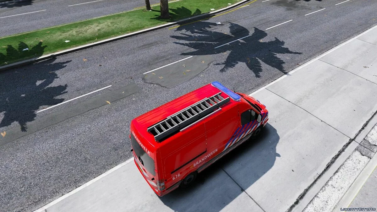 Mercedes-Benz Sprinter Facelift Brandweer [ELS] 1.0 / GTA 5