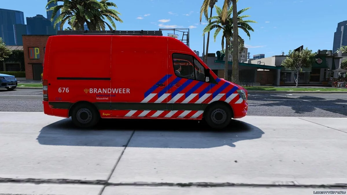 Mercedes-Benz Sprinter Facelift Brandweer [ELS] 2.0 / GTA 5