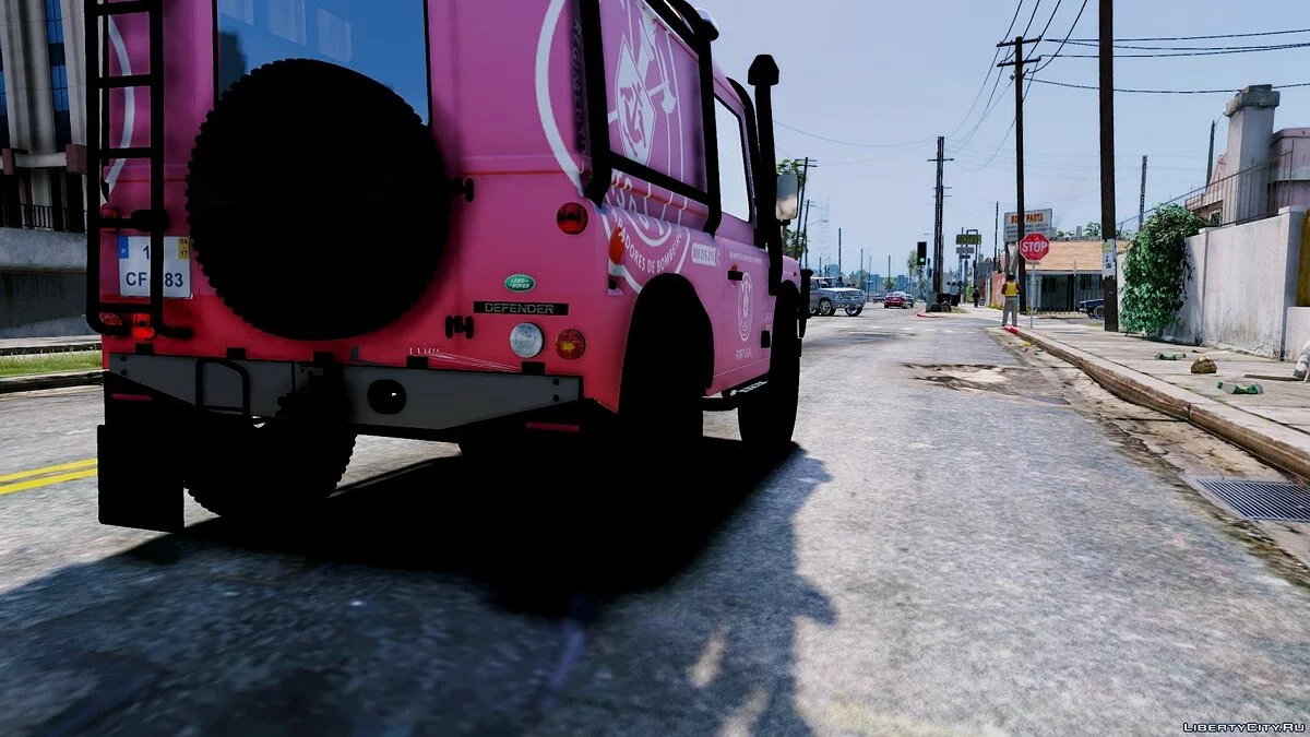 Regimento de Bombeiros Português - VECI - Land Rover Defender [Adição] 1.0 / GTA 5