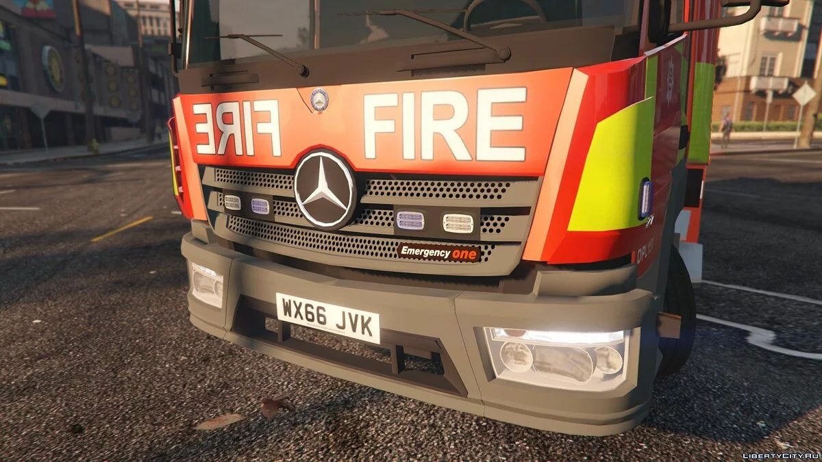 Appareil de la Brigade des Pompiers de Londres 2017 [ELS] 1.0 / GTA 5