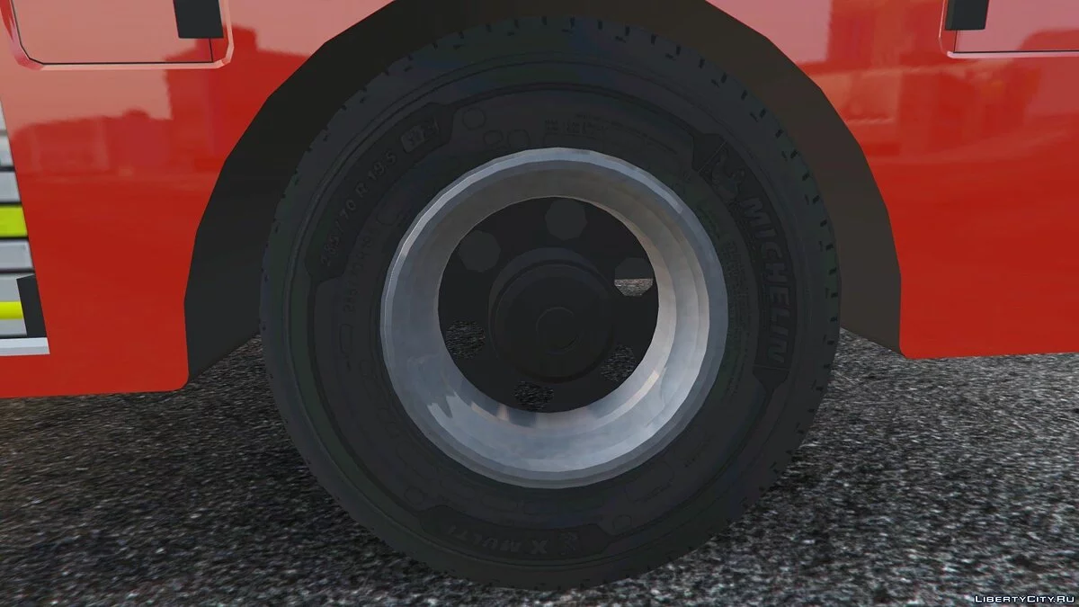 Appareil de la Brigade des Pompiers de Londres 2017 [ELS] 1.0 / GTA 5