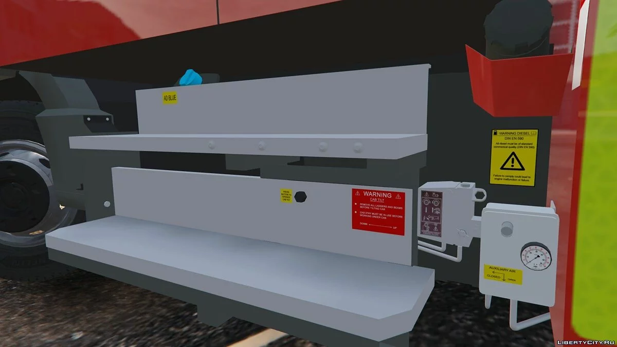 Appareil de la Brigade des Pompiers de Londres 2017 [ELS] 1.0 / GTA 5