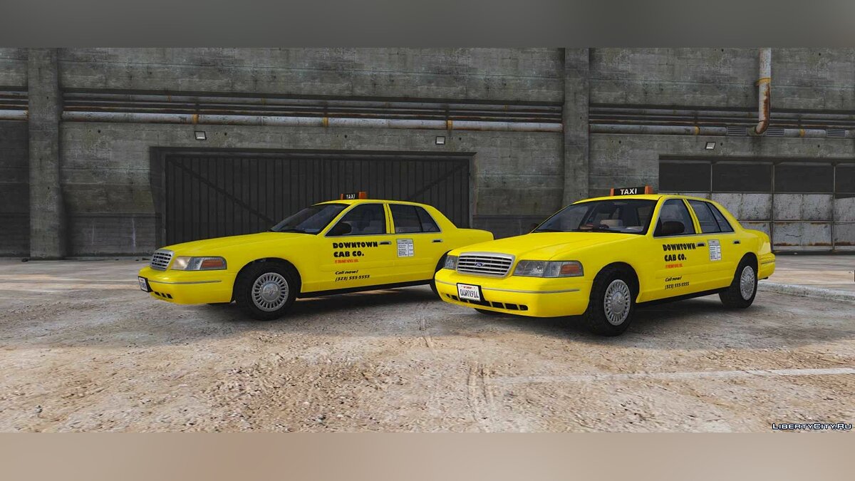 Ford crown victoria taxi for gta 5 фото 12