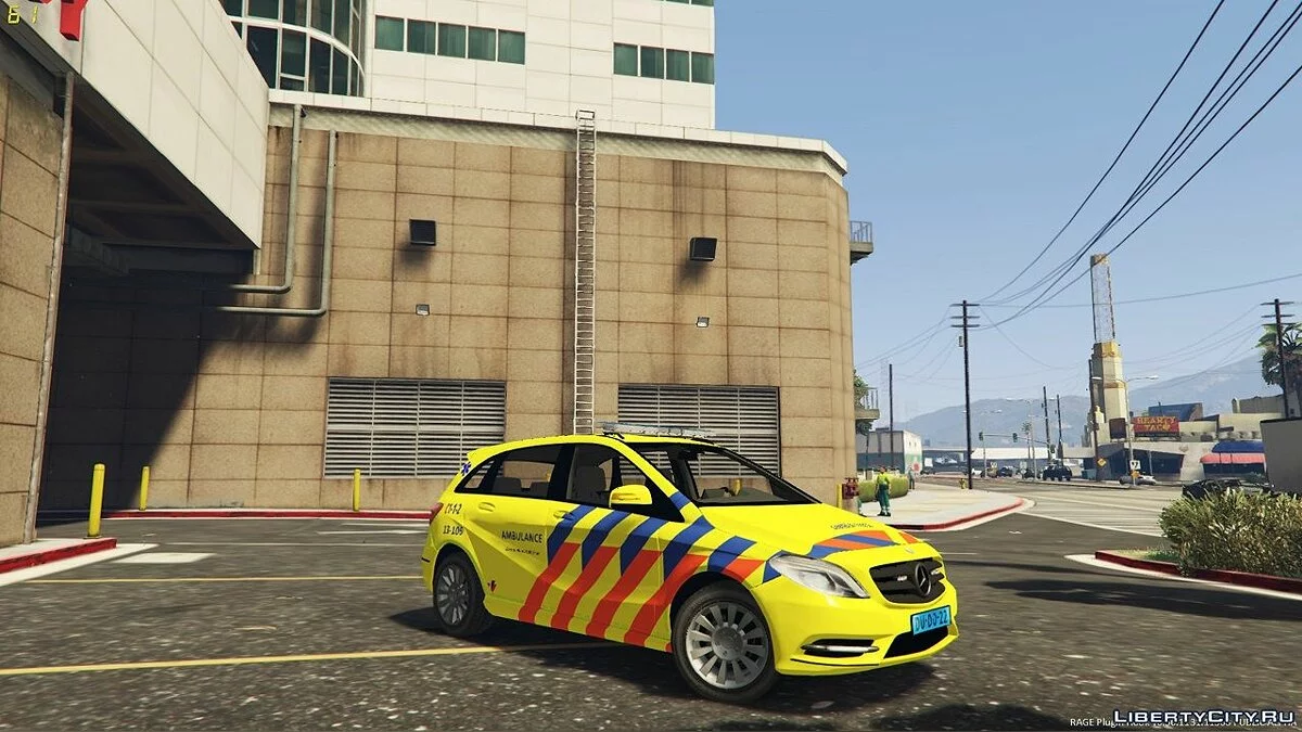 Dutch Ambulance Mercedes B Class 1.0 / GTA 5