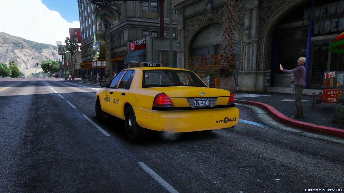 Downtown cab gta 5 фото 109