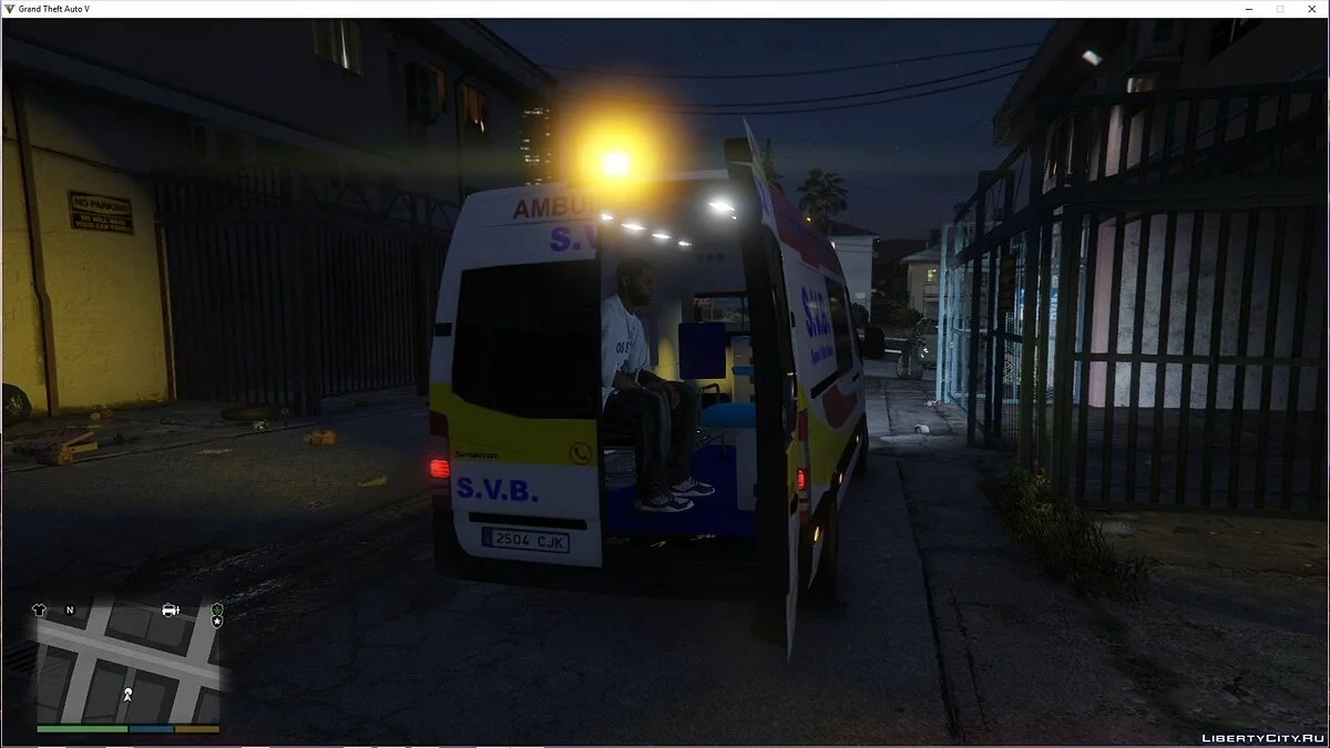 Mercedes-Sprinter Швидка Допомога Базова Підтримка | Спільнота Валенсія 1.0 / GTA 5