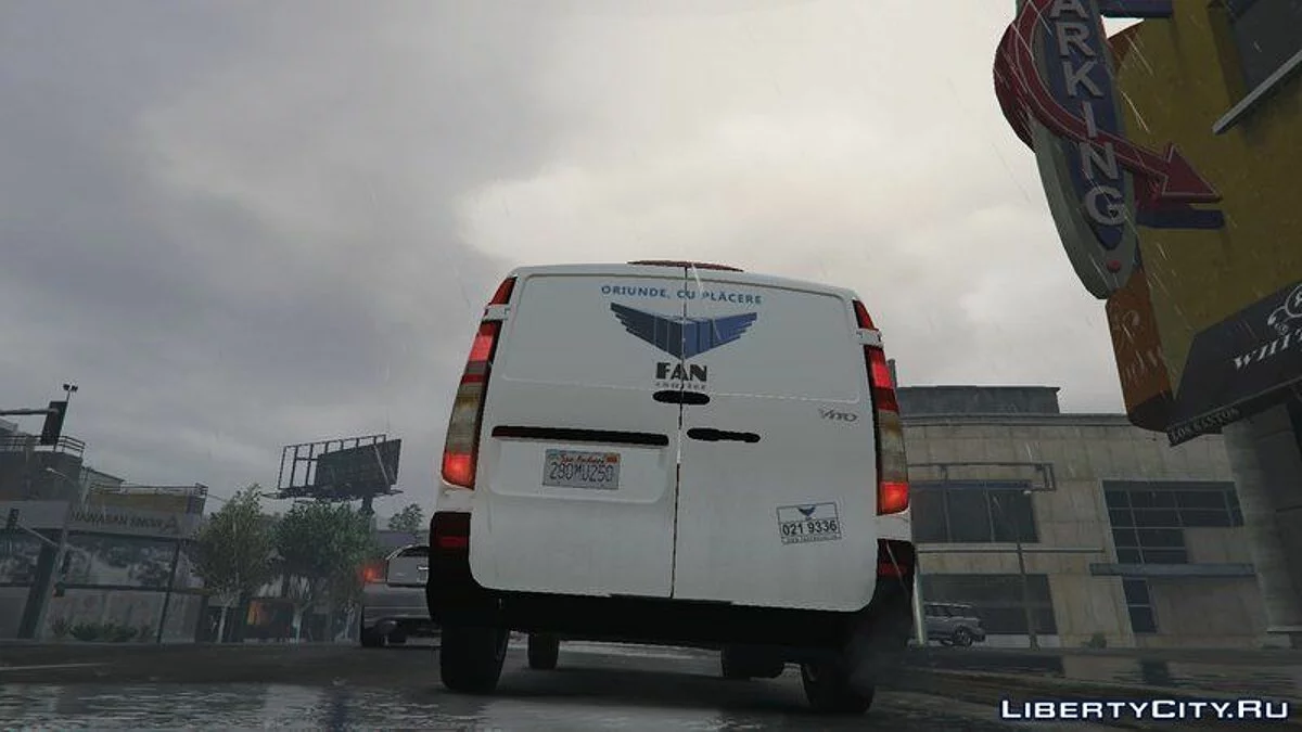 Mercedes Vito FAN Courier Rumänien / GTA 5