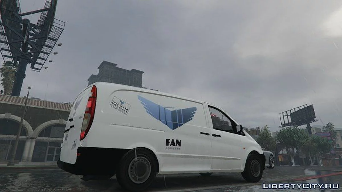 Mercedes Vito FAN Courier Rumänien / GTA 5