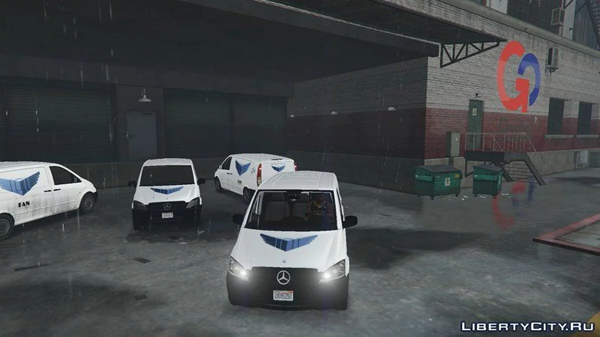 Mercedes Vito FAN Courier Rumänien / GTA 5