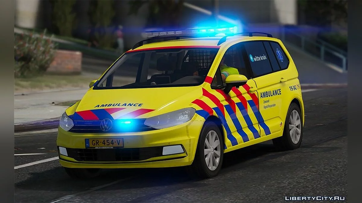 Volkswagen Dutch Rapid Responder 2016 / Нідерландський Швидкий Відповідач [ELS] 1.0 / GTA 5