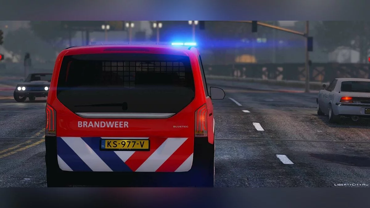 Mercedes-Benz Vito Турер Пожежна 2017 1.1 / GTA 5