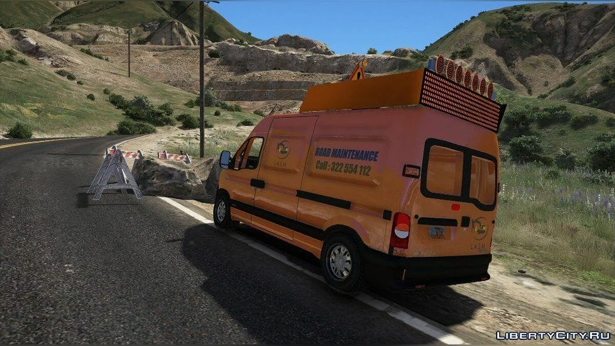 雷诺大师街道维护 [附加/替换 | 附加功能] 1.0 / GTA 5