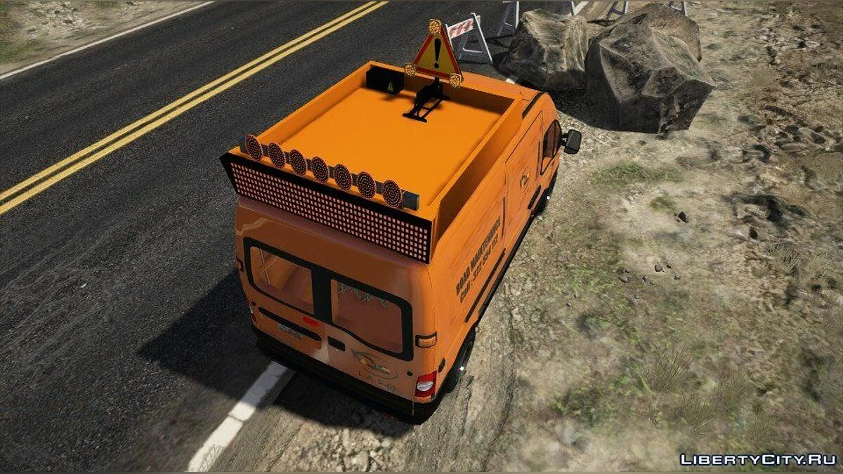 雷诺大师街道维护 [附加/替换 | 附加功能] 1.0 / GTA 5