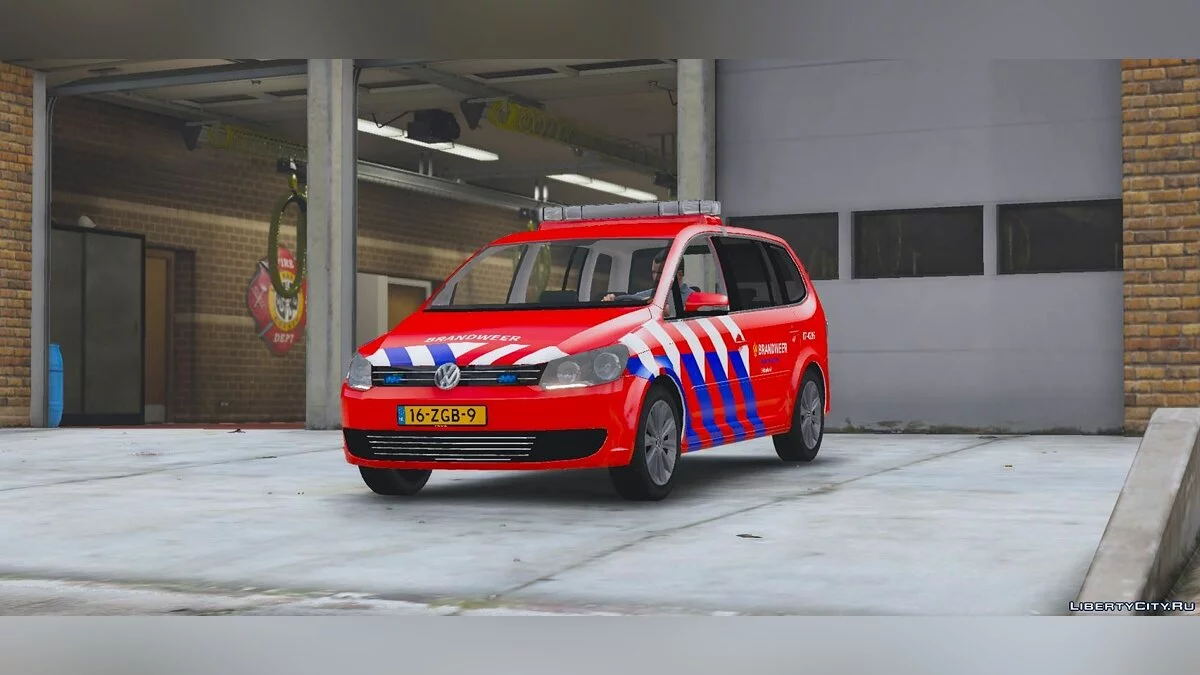 2011 Volkswagen Touran Brandweer OVD Gelderland [ELS | REPLACE] 1.0 / GTA 5