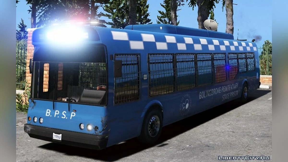 BPSP Prison Bus (ELS) 1.00 / GTA 5