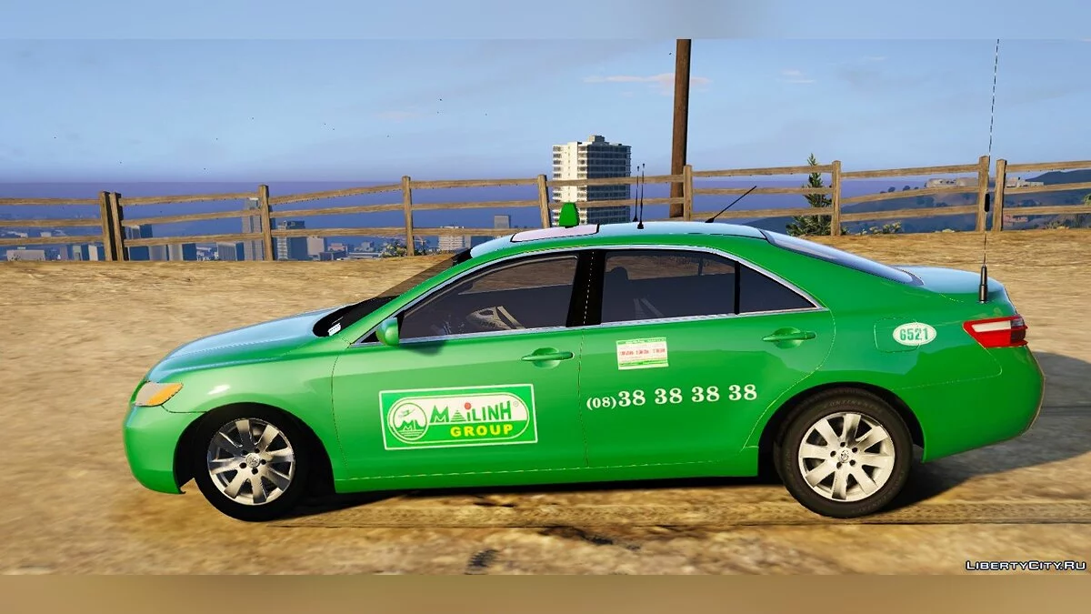Toyota Camry TAXI Mai Linh Vietnam 1.0 / GTA 5