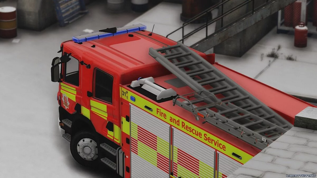 2015 Scania P280 Essex Feuerwehr- und Rettungsfahrzeug 1.0 / GTA 5