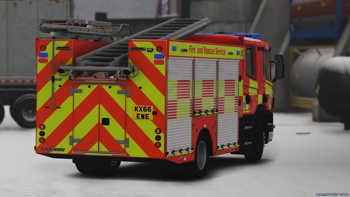 2015 Scania P280 Essex Feuerwehr- und Rettungsfahrzeug 1.0 / GTA 5