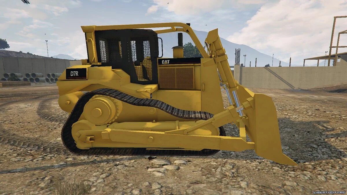 Caterpillar D7R Bulldozer: [Ersetzen] / GTA 5