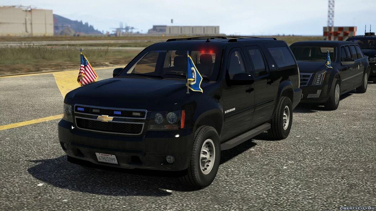 Chevrolet Suburban Servicio Secreto [Add-On | Limpiaparabrisas] 2.0 / GTA 5