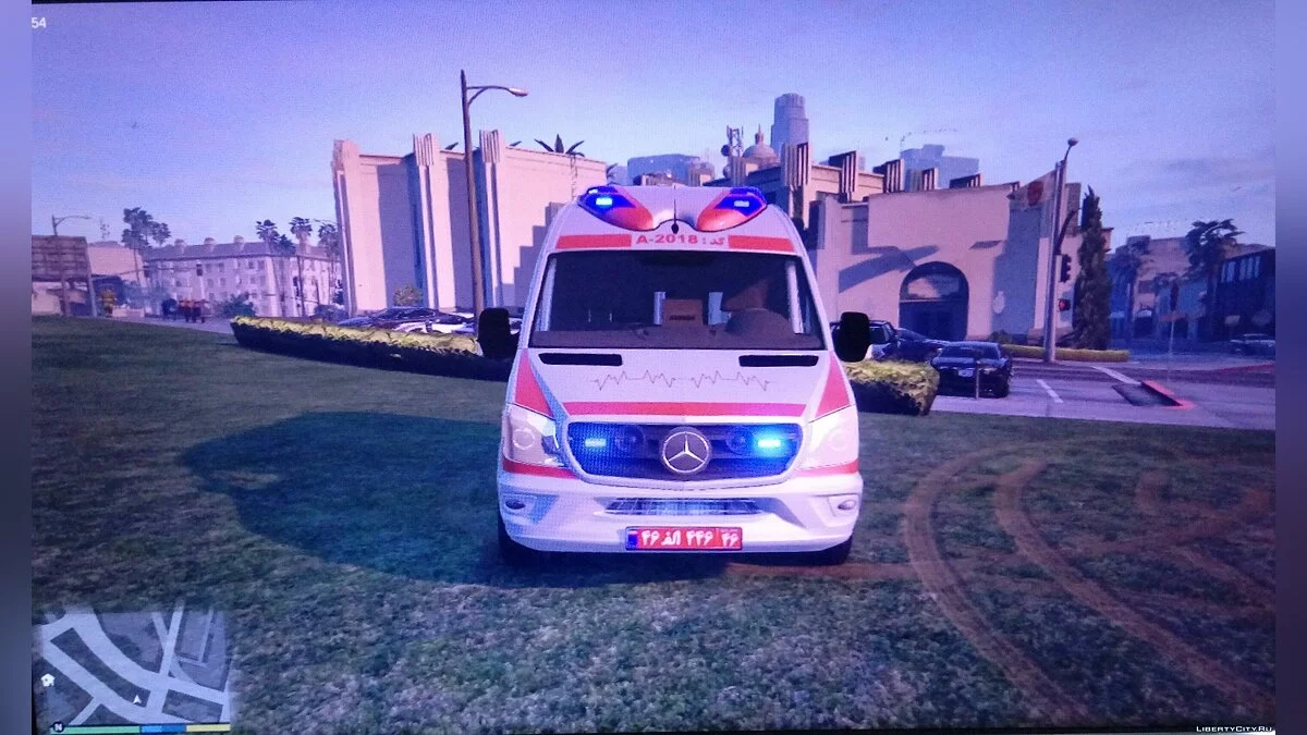 梅赛德斯-奔驰 - 拉什救护车 1.0 / GTA 5