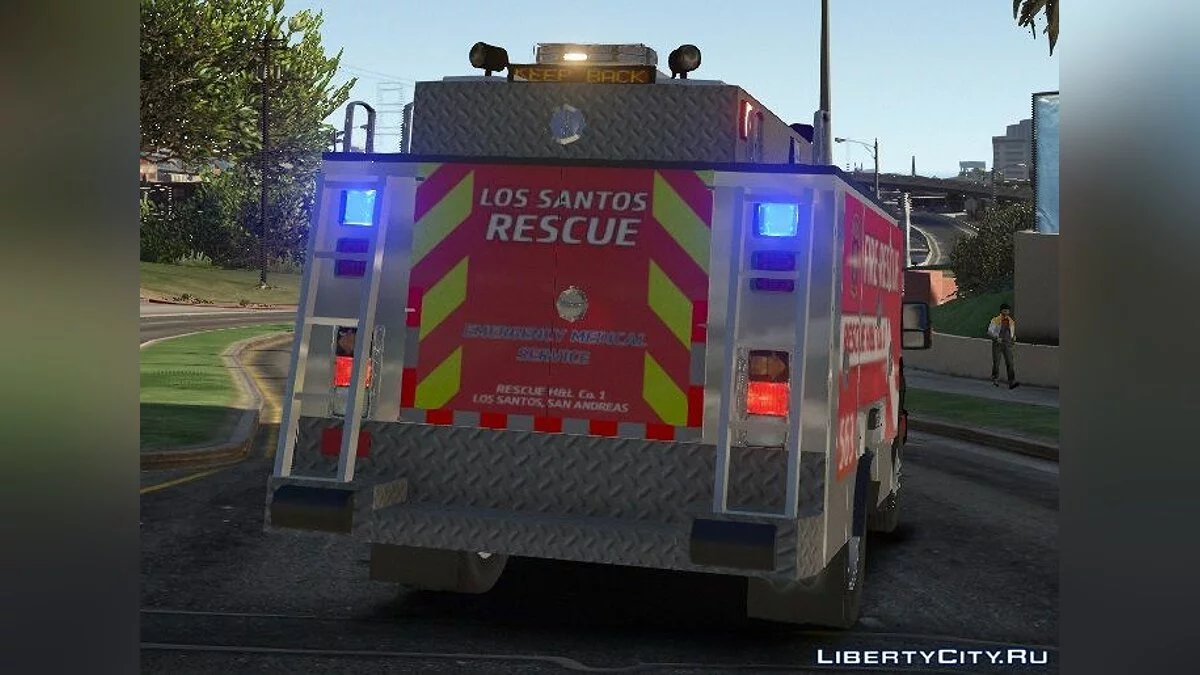 Camion Ford 550 ESU 2008 [ELS] Ajout/Remplacement 1.02 / GTA 5