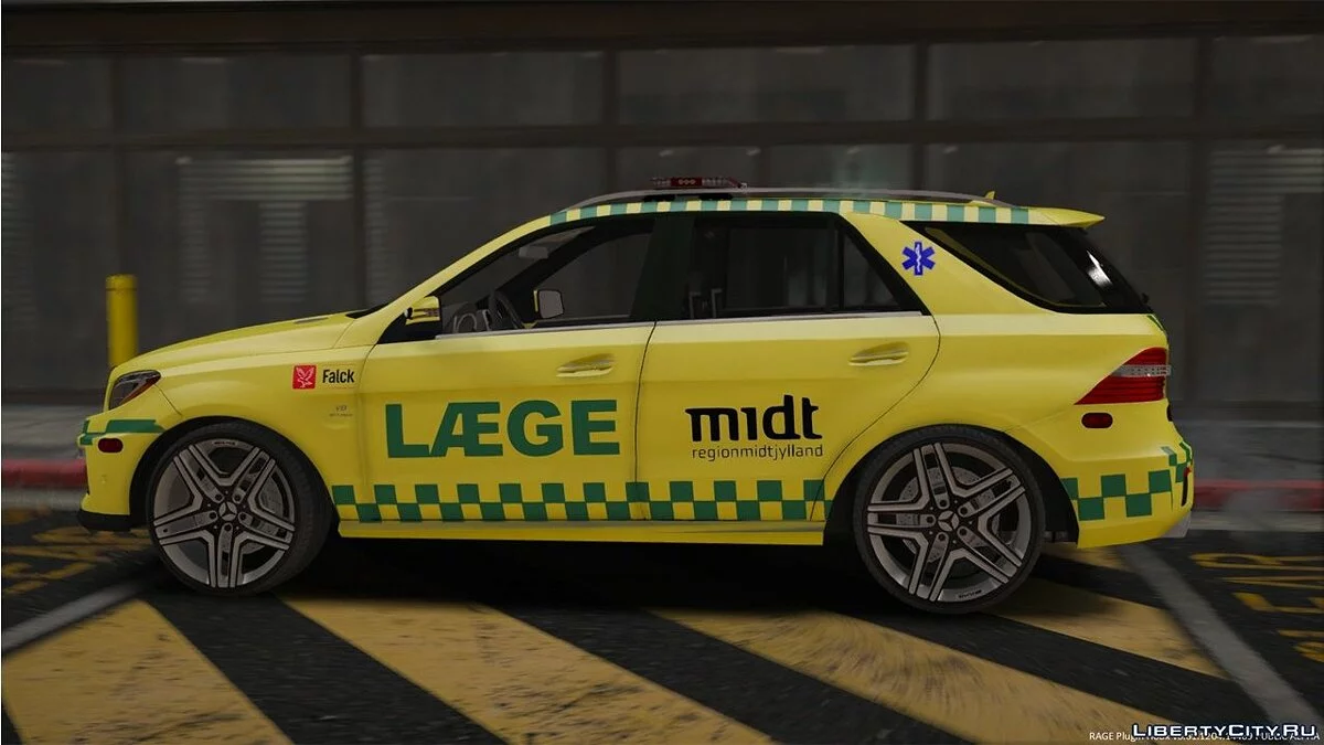 2012 Mercedes Benz ML63 - Данський медик - (ELS/REPLACE) / GTA 5