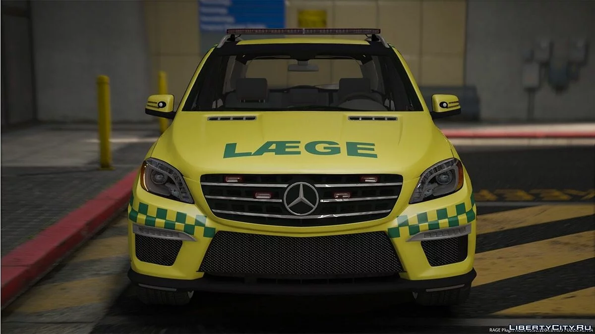 2012 Mercedes Benz ML63 - Данський медик - (ELS/REPLACE) / GTA 5