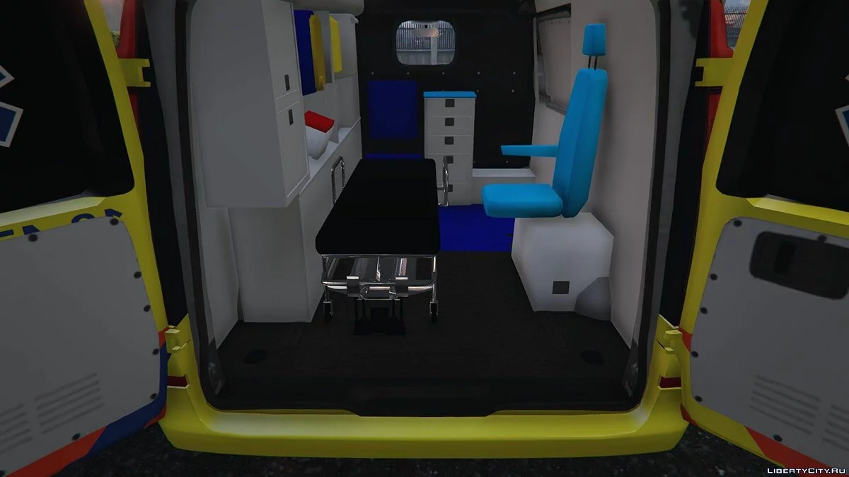 Mercedes Benz Vito Швидка допомога Нідерландів VZA Міжнародний ELS / GTA 5