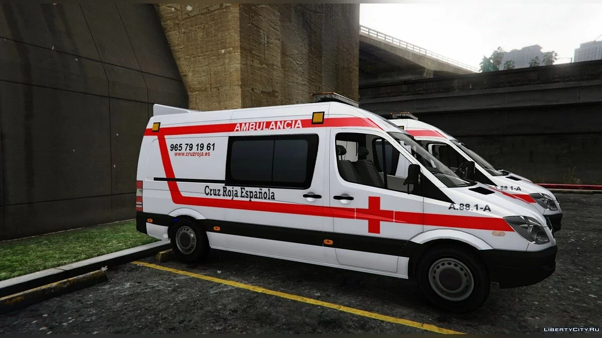 Mercedes Sprinter | Ambulans Palang Merah 1.0 / GTA 5