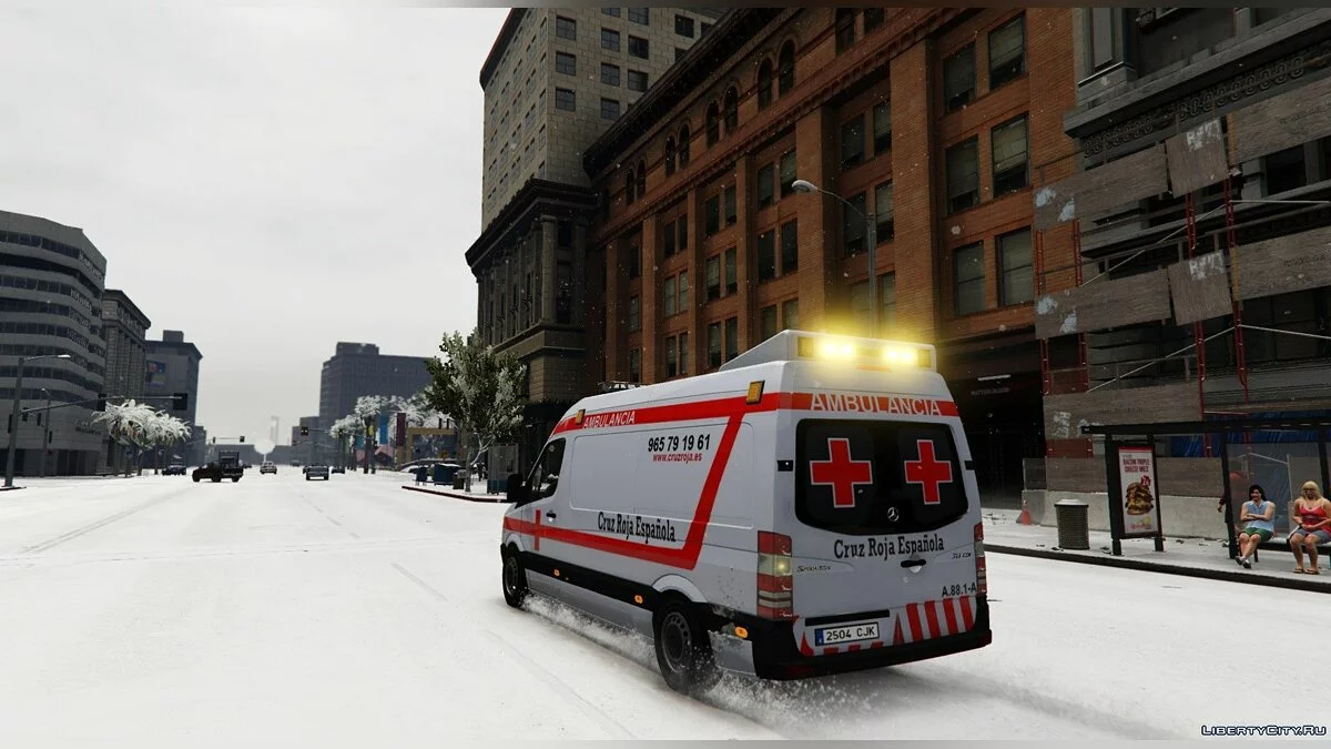 Mercedes Sprinter | Ambulans Palang Merah 1.0 / GTA 5