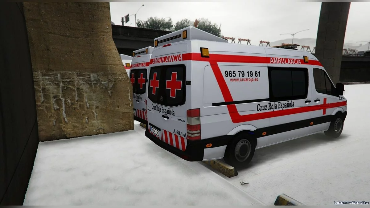 Mercedes Sprinter | Ambulans Palang Merah 1.0 / GTA 5