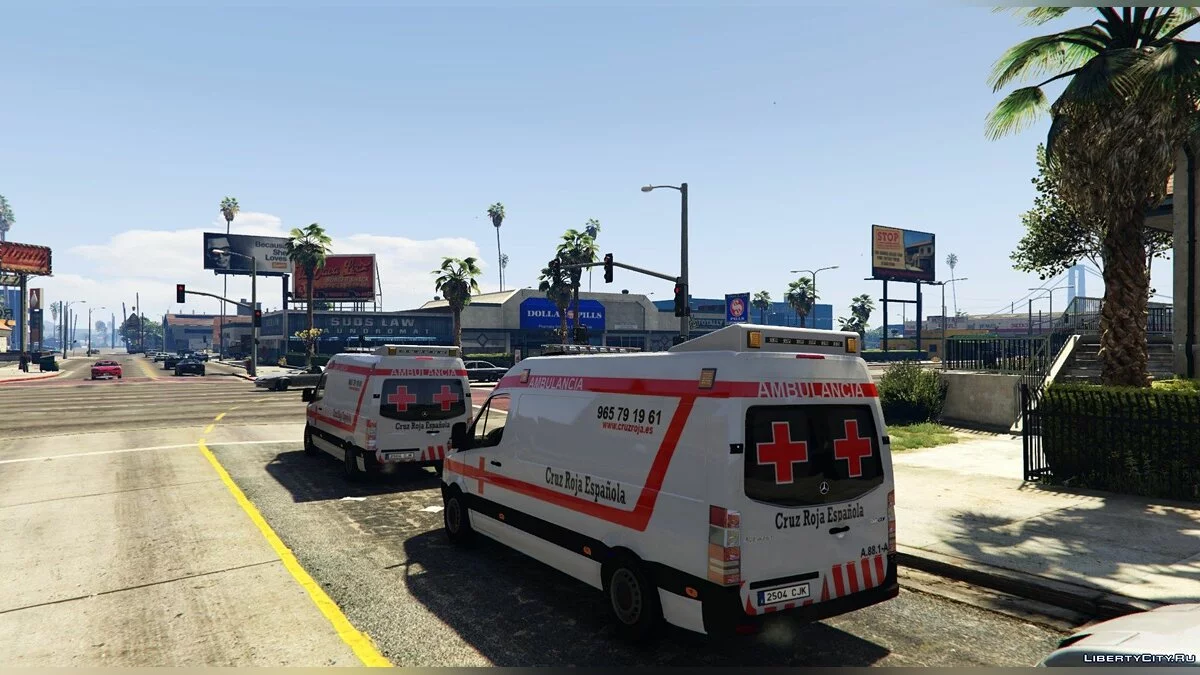 Mercedes Sprinter | Ambulans Palang Merah 1.0 / GTA 5