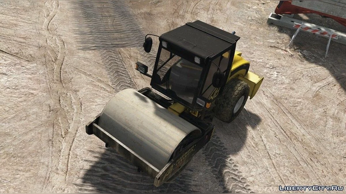 Парова каток (Додаток/Замінник) 1.0 / GTA 5