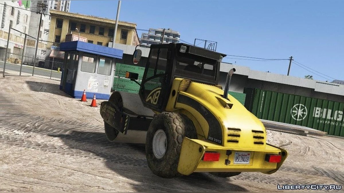 Парова каток (Додаток/Замінник) 1.0 / GTA 5