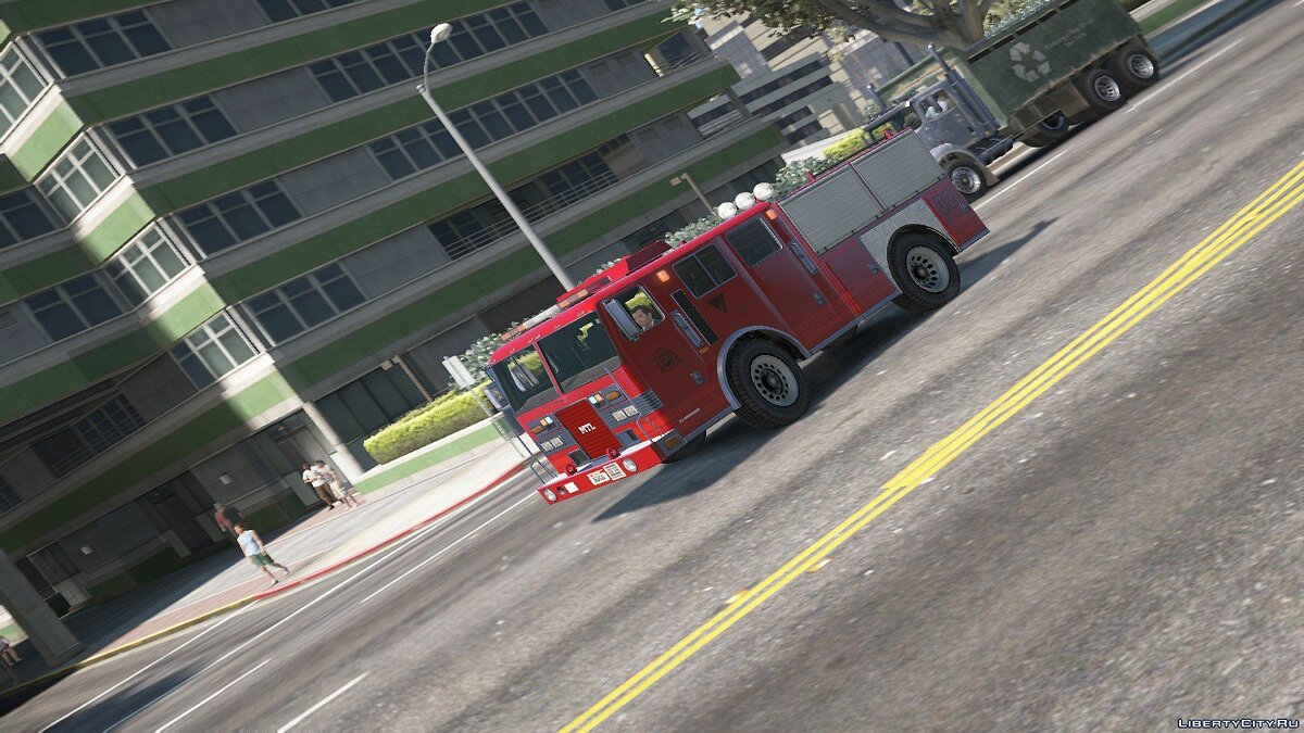 Gta 5 замена firetruck фото 105