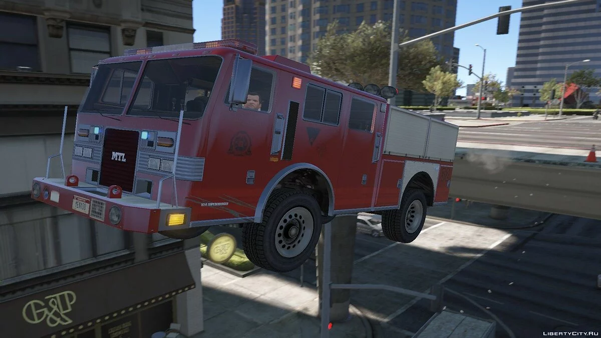 Mini FireTruck 0.1 / GTA 5