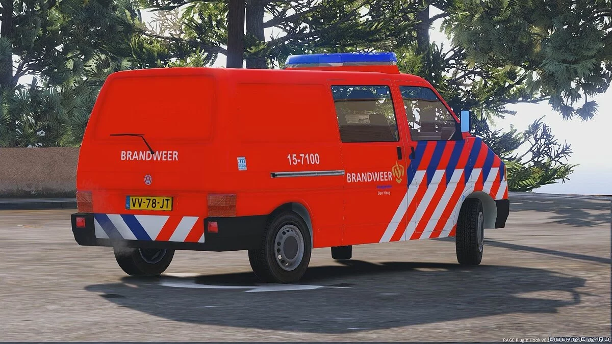 T4 Brandweer [Vista] 1.0 / GTA 5