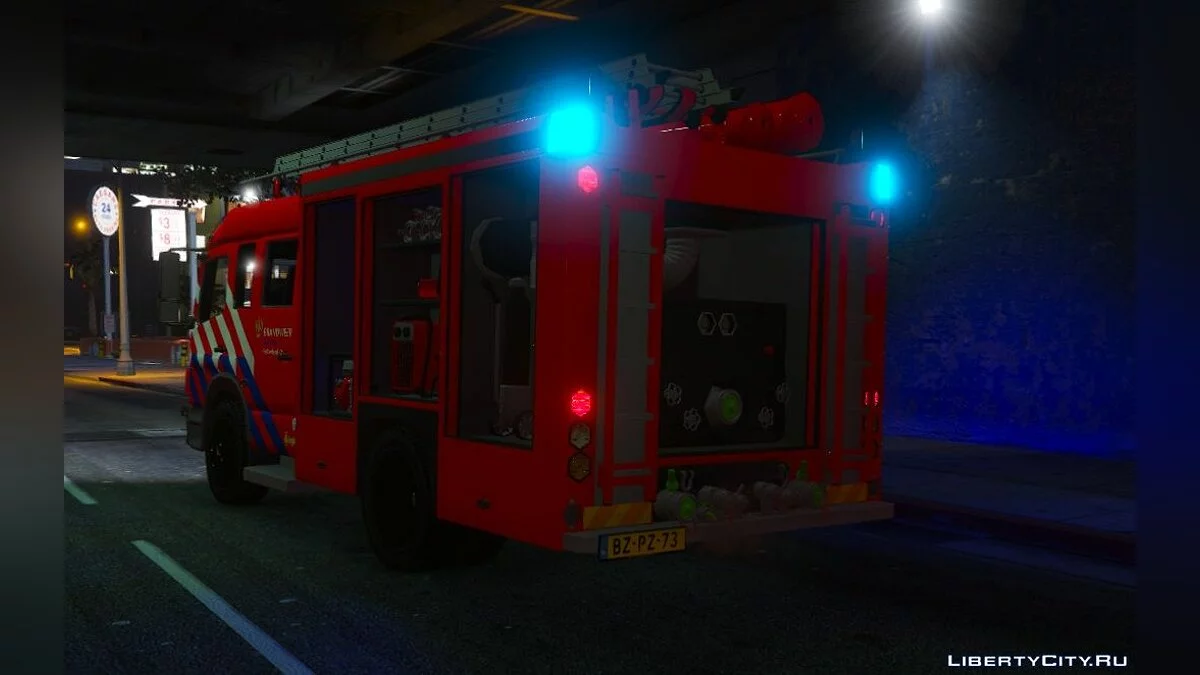 {DUTCH} Firefighter {ELS} 1.0 / GTA 5