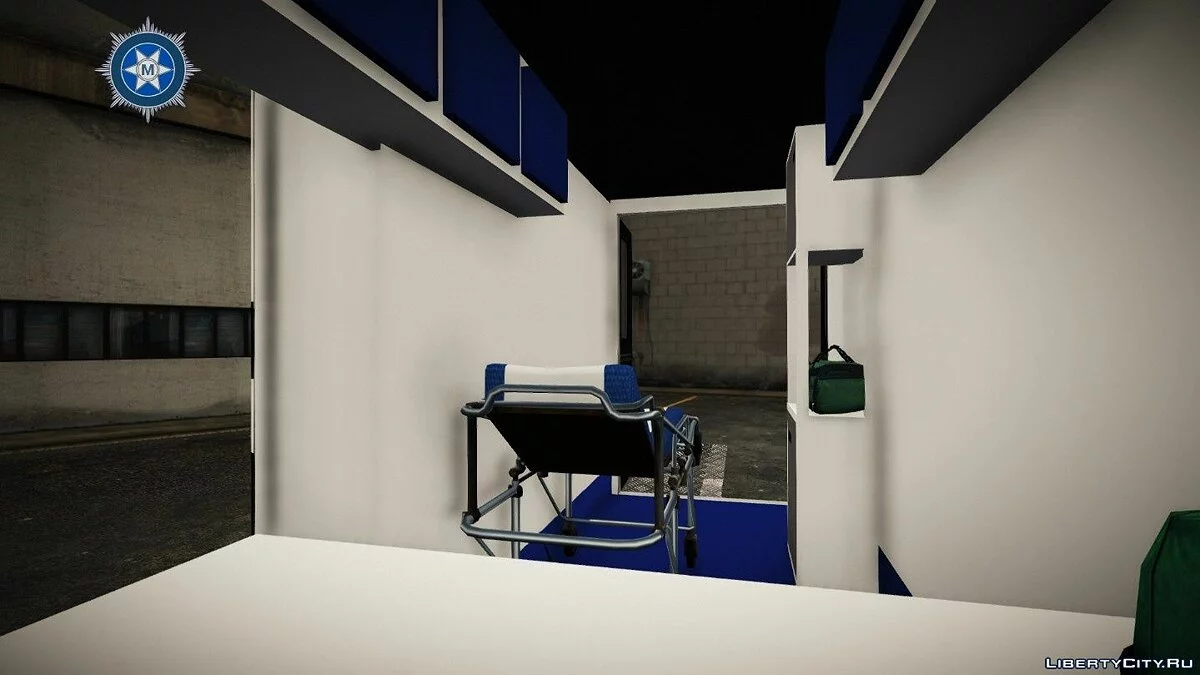 Ambulância Mercedes Sprinter Britânica de 2010 [ELS] [NIAS] [LAS] V1.0 / GTA 5