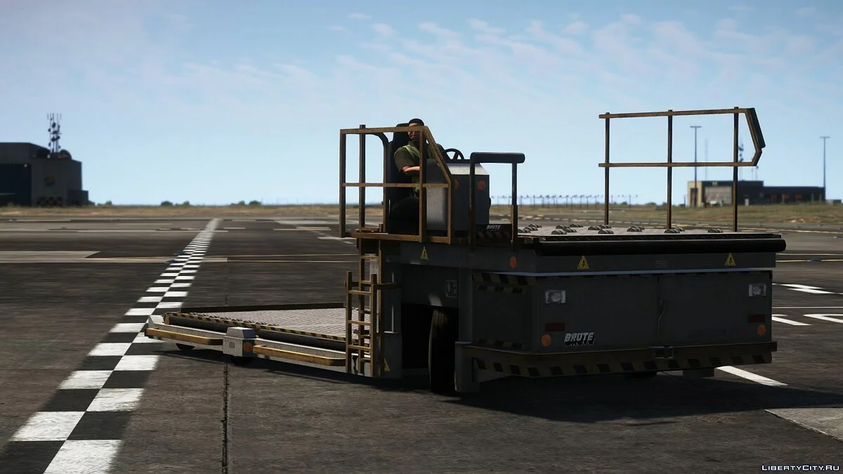 Brute Cargoloader (working platform) [Add-On] 1.0 / GTA 5
