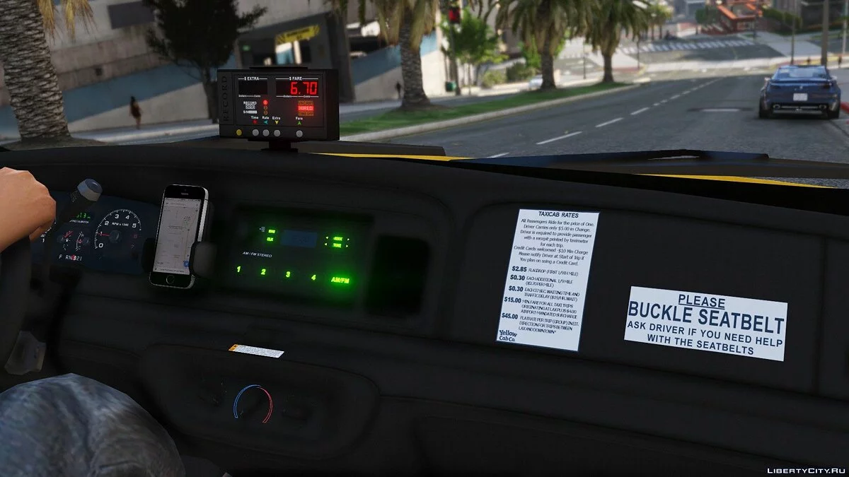 Taxi Ford Crown Victoria LA 2011 1.1 / GTA 5