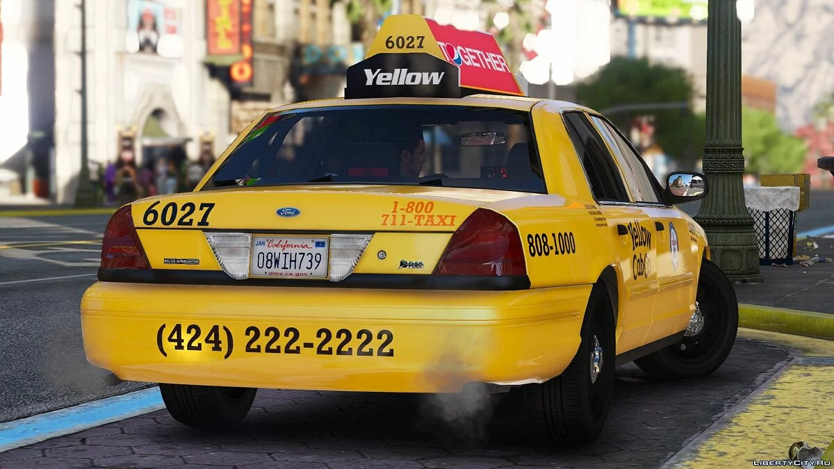 Taxi Ford Crown Victoria LA 2011 1.1 / GTA 5