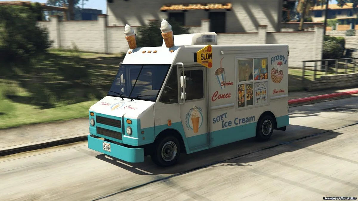IceCream Truck (Add-on/Replace) - Фургон мороженщика / GTA 5