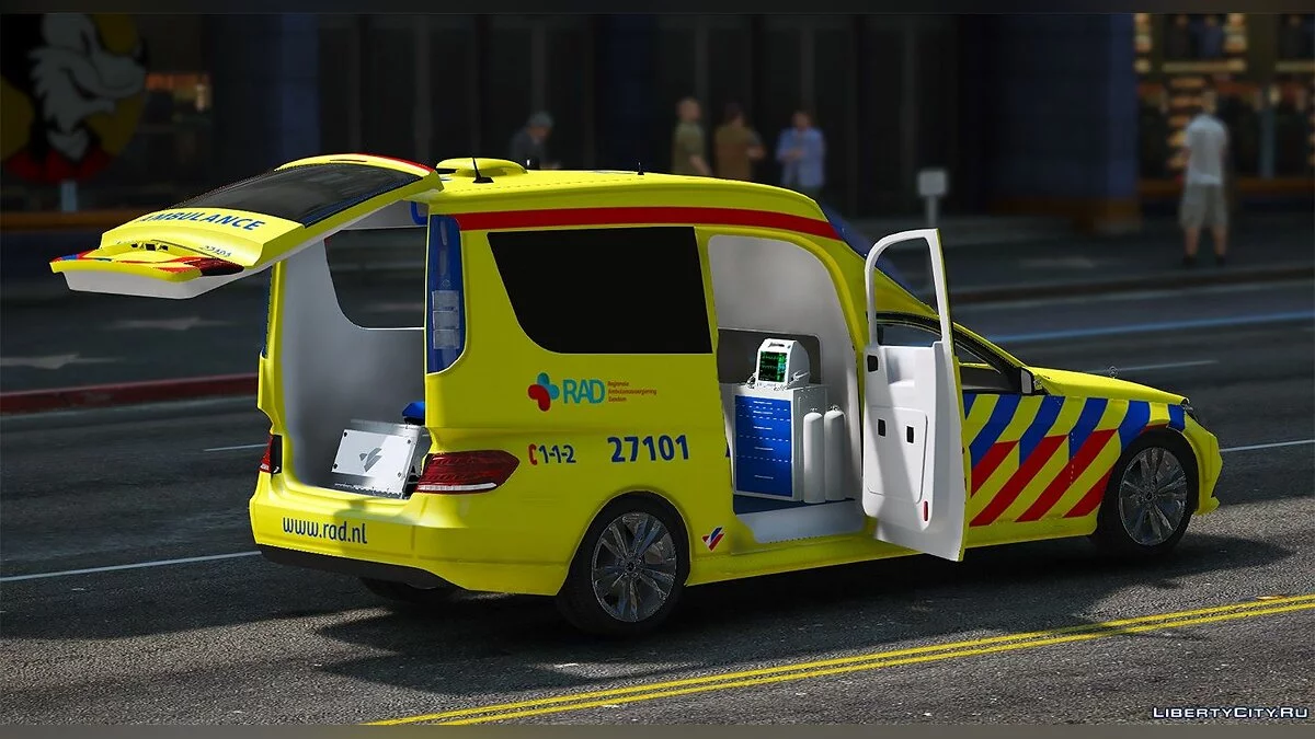 Mercedes Benz Clase E - Ambulancia / GTA 5