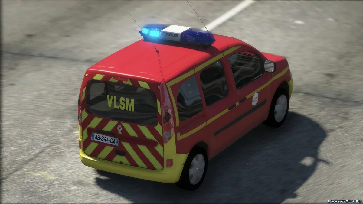 Renault Kangoo 2010 - Service d'incendie français / GTA 5