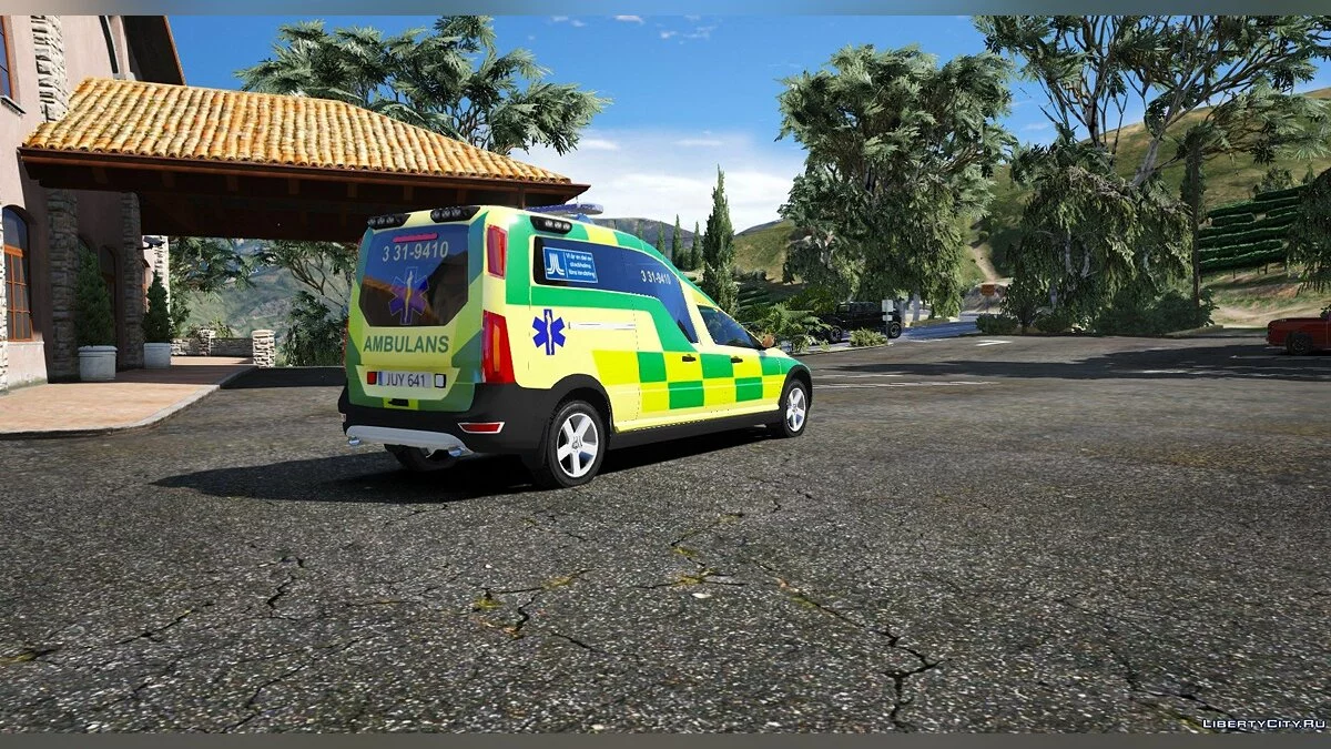 2016 Volvo XC70 Nilsson - Ambulance / GTA 5