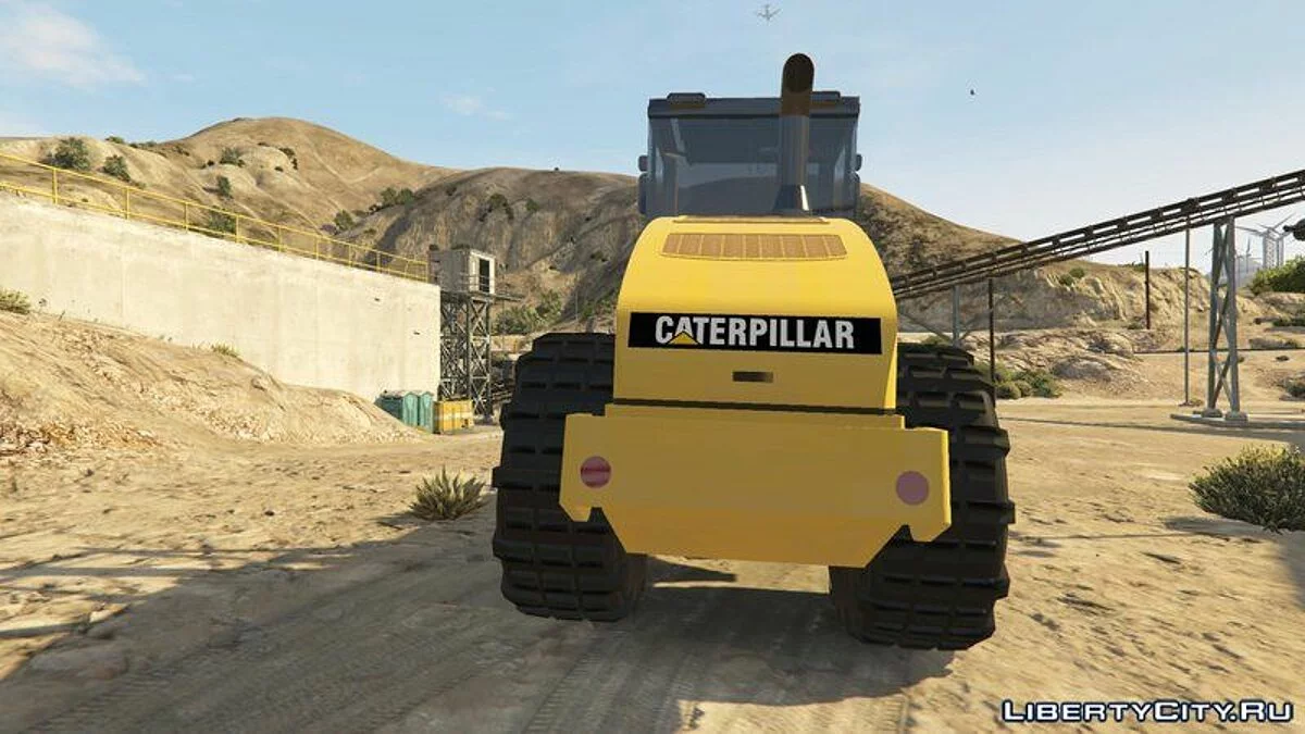 Caterpillar CS56 Roller [Add-On] / GTA 5