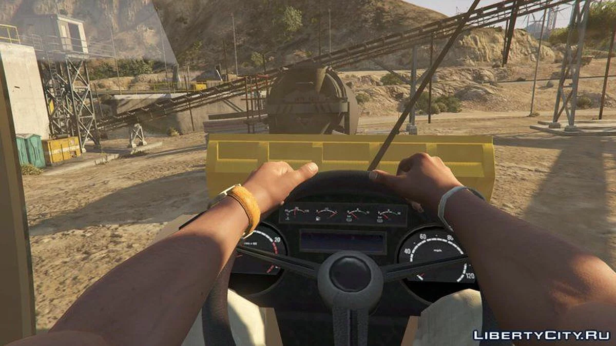 Caterpillar CS56 Roller [Add-On] / GTA 5