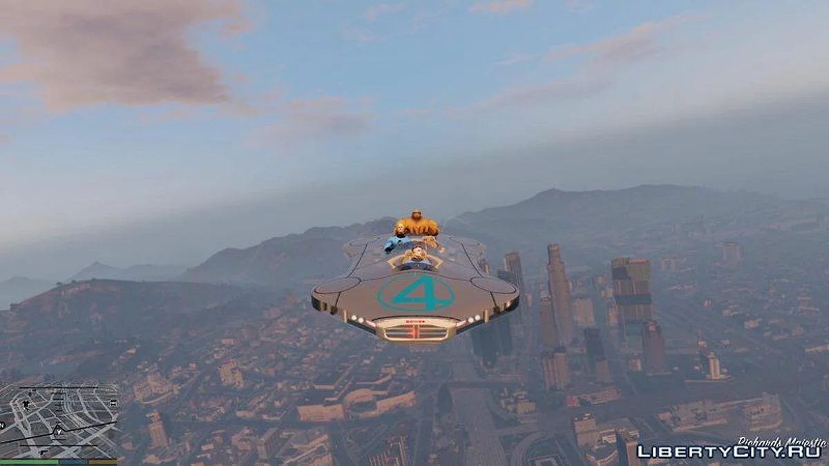 Véhicule des Quatre Fantastiques / GTA 5